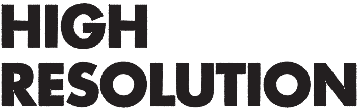 High Resolution logo